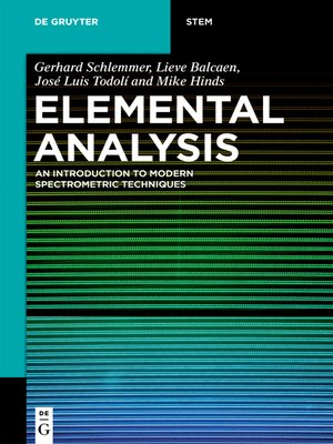 cover image of Elemental Analysis